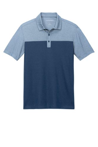 Port Authority Fine Pique Blend Blocked Polo K831 image thumbnail