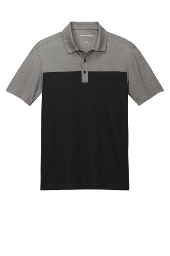 Port Authority Fine Pique Blend Blocked Polo K831 image thumbnail
