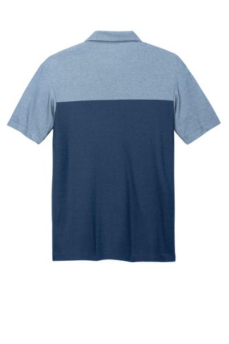 Port Authority Fine Pique Blend Blocked Polo K831 image thumbnail