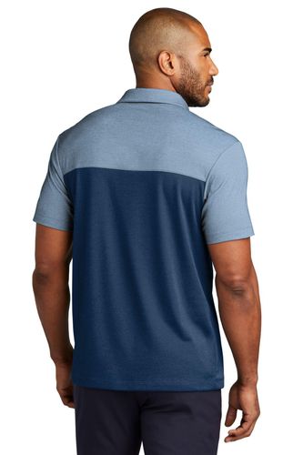 Port Authority Fine Pique Blend Blocked Polo K831 image thumbnail