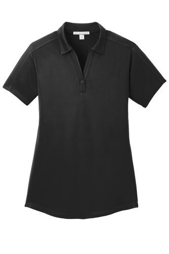 Port Authority Women's Diamond Jacquard Polo. L569 image thumbnail