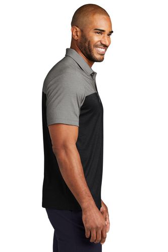 Port Authority Fine Pique Blend Blocked Polo K831 image thumbnail