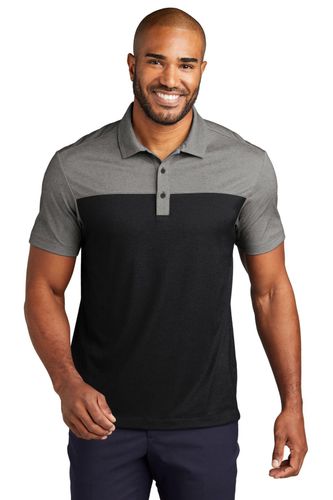 Port Authority Fine Pique Blend Blocked Polo K831 image thumbnail