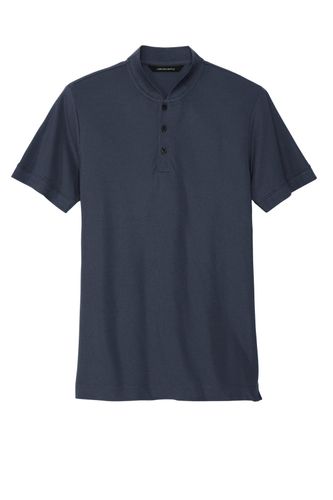 MERCER+METTLE Stretch Pique Henley MM1008 image thumbnail