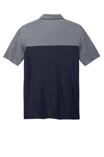 Port Authority Fine Pique Blend Blocked Polo K831 image thumbnail