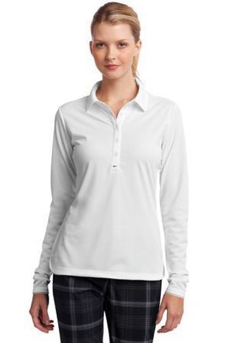 Nike Women's Long Sleeve Dri-FIT Stretch Tech Polo. 545322 image thumbnail Nike Women's Long Sleeve Dri-FIT Stretch Tech Polo. 545322 image thumbnail