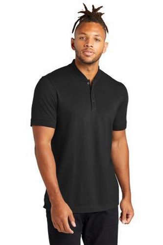 MERCER+METTLE Stretch Pique Henley MM1008 image thumbnail