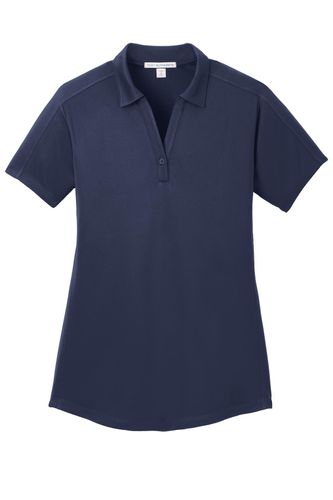 Port Authority Women's Diamond Jacquard Polo. L569 image thumbnail