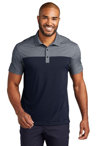 Port Authority Fine Pique Blend Blocked Polo K831 image thumbnail
