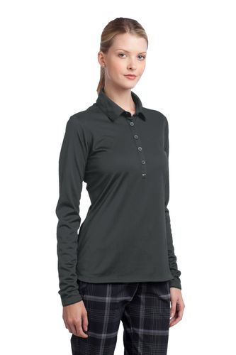 Nike Women's Long Sleeve Dri-FIT Stretch Tech Polo. 545322 image thumbnail Nike Women's Long Sleeve Dri-FIT Stretch Tech Polo. 545322 image thumbnail