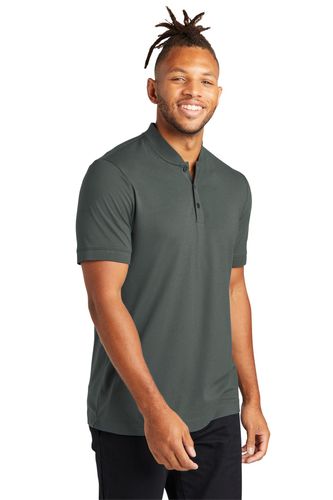 MERCER+METTLE Stretch Pique Henley MM1008 image thumbnail