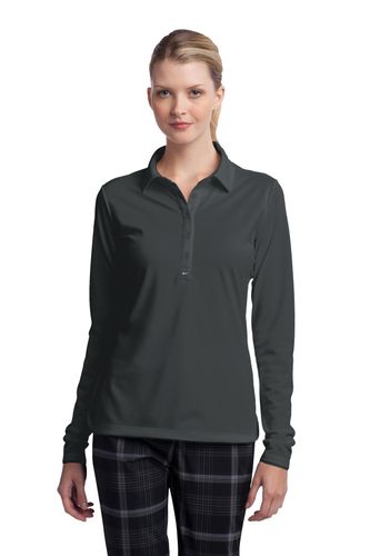 Nike Women's Long Sleeve Dri-FIT Stretch Tech Polo. 545322 image thumbnail Nike Women's Long Sleeve Dri-FIT Stretch Tech Polo. 545322 image thumbnail