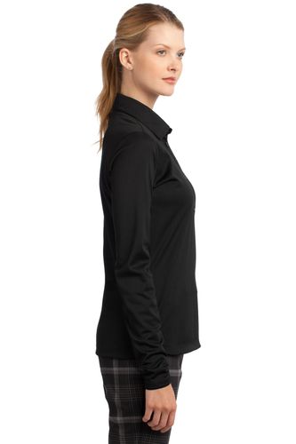 Nike Women's Long Sleeve Dri-FIT Stretch Tech Polo. 545322 image thumbnail Nike Women's Long Sleeve Dri-FIT Stretch Tech Polo. 545322 image thumbnail