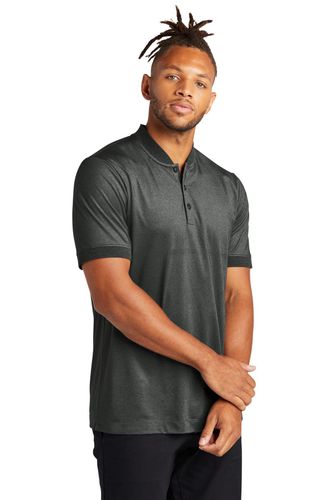 MERCER+METTLE Stretch Pique Henley MM1008 image thumbnail