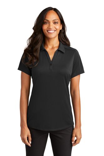 Port Authority Women's Diamond Jacquard Polo. L569 image thumbnail