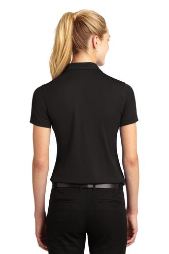Sport-Tek Women's Dri-Mesh V-Neck Polo. L469 image thumbnail