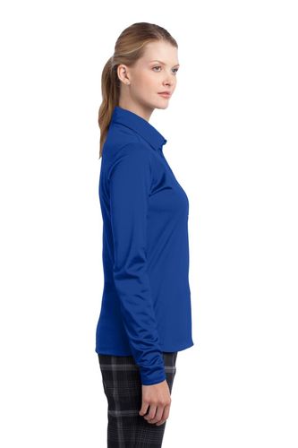 Nike Women's Long Sleeve Dri-FIT Stretch Tech Polo. 545322 image thumbnail Nike Women's Long Sleeve Dri-FIT Stretch Tech Polo. 545322 image thumbnail