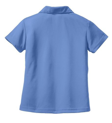 Sport-Tek Women's Dri-Mesh V-Neck Polo. L469 image thumbnail