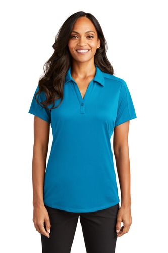 Port Authority Women's Diamond Jacquard Polo. L569 image thumbnail