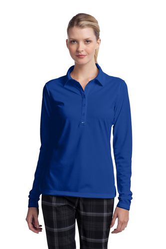 Nike Women's Long Sleeve Dri-FIT Stretch Tech Polo. 545322 image thumbnail Nike Women's Long Sleeve Dri-FIT Stretch Tech Polo. 545322 image thumbnail
