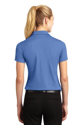 Sport-Tek Women's Dri-Mesh V-Neck Polo. L469 image thumbnail