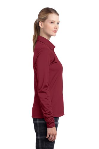 Nike Women's Long Sleeve Dri-FIT Stretch Tech Polo. 545322 image thumbnail Nike Women's Long Sleeve Dri-FIT Stretch Tech Polo. 545322 image thumbnail