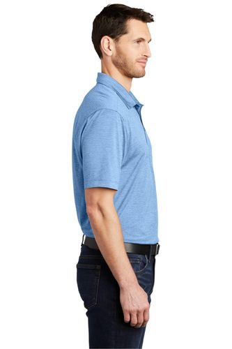 Port Authority Shadow Stripe Polo. K585 image thumbnail