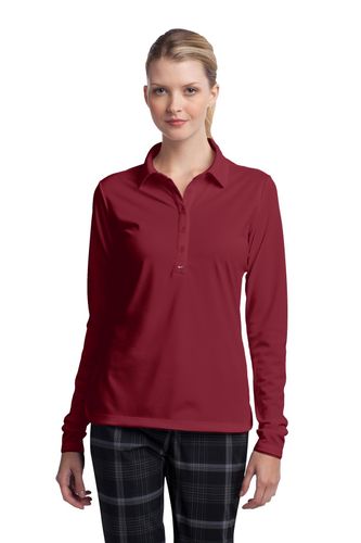 Nike Women's Long Sleeve Dri-FIT Stretch Tech Polo. 545322 image thumbnail Nike Women's Long Sleeve Dri-FIT Stretch Tech Polo. 545322 image thumbnail