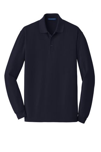 Port Authority EZCotton Long Sleeve Polo. K8000LS image thumbnail Port Authority EZCotton Long Sleeve Polo. K8000LS image thumbnail