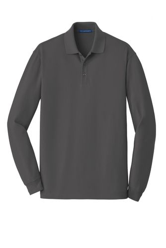 Port Authority EZCotton Long Sleeve Polo. K8000LS image thumbnail Port Authority EZCotton Long Sleeve Polo. K8000LS image thumbnail