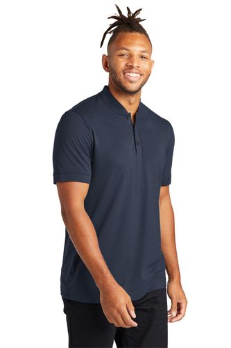 MERCER+METTLE Stretch Pique Henley MM1008 image thumbnail