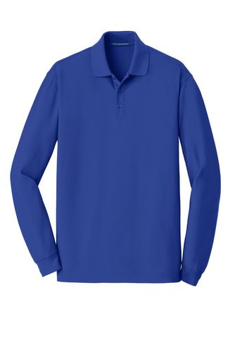 Port Authority EZCotton Long Sleeve Polo. K8000LS image thumbnail Port Authority EZCotton Long Sleeve Polo. K8000LS image thumbnail