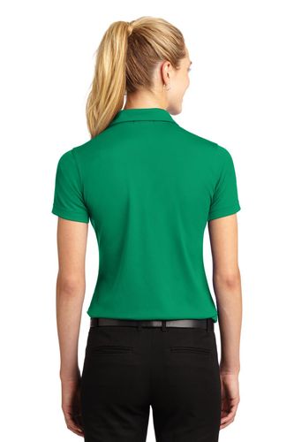 Sport-Tek Women's Dri-Mesh V-Neck Polo. L469 image thumbnail