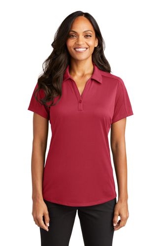 Port Authority Women's Diamond Jacquard Polo. L569 image thumbnail
