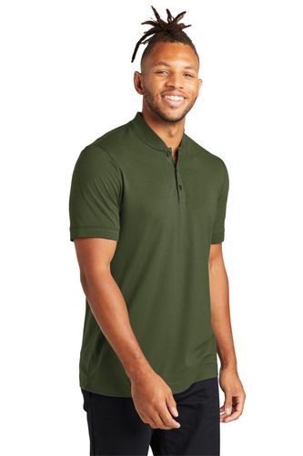 MERCER+METTLE Stretch Pique Henley MM1008 image thumbnail
