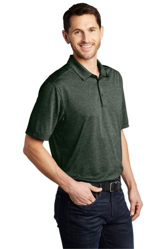 Port Authority Shadow Stripe Polo. K585 image thumbnail