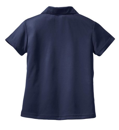 Sport-Tek Women's Dri-Mesh V-Neck Polo. L469 image thumbnail