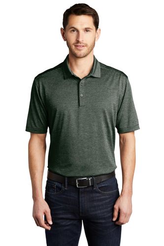 Port Authority Shadow Stripe Polo. K585 image thumbnail
