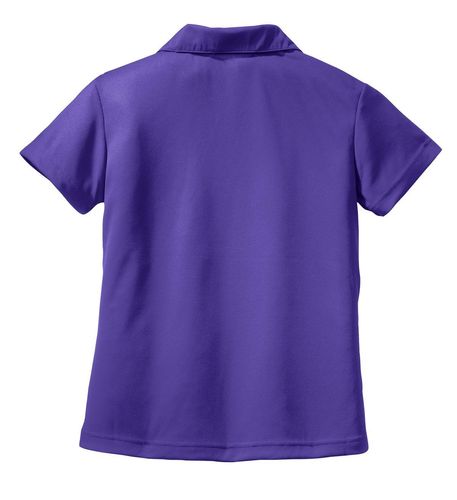 Sport-Tek Women's Dri-Mesh V-Neck Polo. L469 image thumbnail