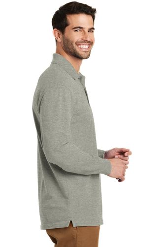 Port Authority EZCotton Long Sleeve Polo. K8000LS image thumbnail Port Authority EZCotton Long Sleeve Polo. K8000LS image thumbnail