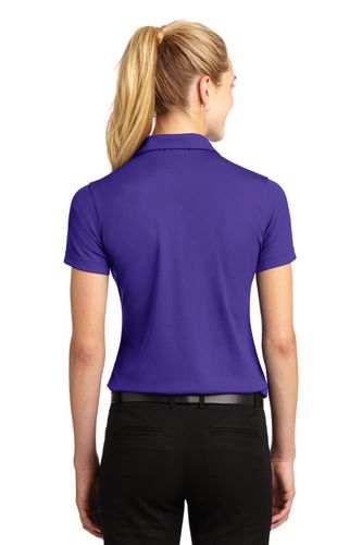 Sport-Tek Women's Dri-Mesh V-Neck Polo. L469 image thumbnail