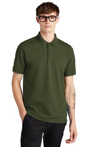 MERCER+METTLE Stretch Heavyweight Pique Polo MM1000 image thumbnail