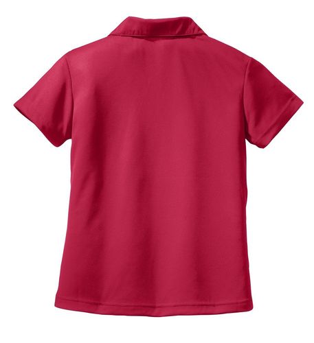 Sport-Tek Women's Dri-Mesh V-Neck Polo. L469 image thumbnail