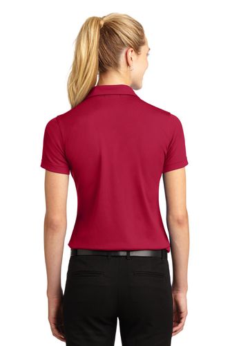 Sport-Tek Women's Dri-Mesh V-Neck Polo. L469 image thumbnail