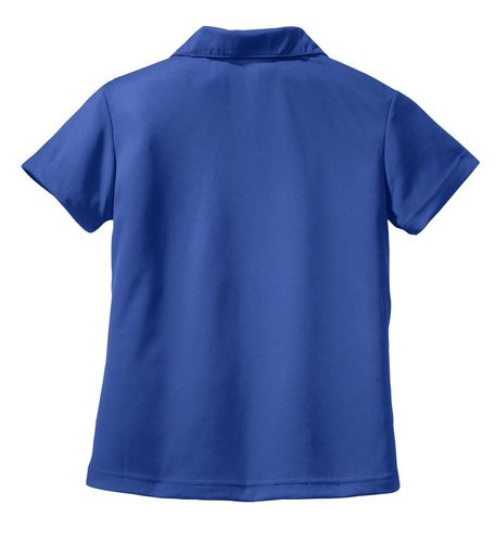 Sport-Tek Women's Dri-Mesh V-Neck Polo. L469 image thumbnail