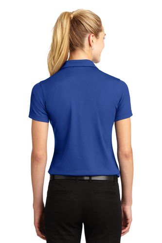 Sport-Tek Women's Dri-Mesh V-Neck Polo. L469 image thumbnail