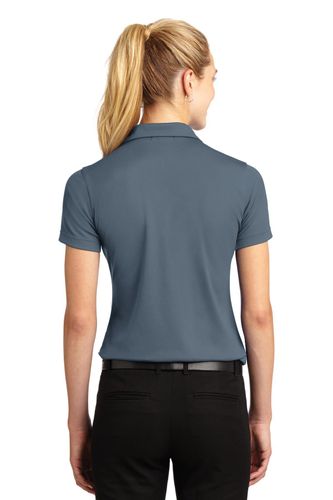 Sport-Tek Women's Dri-Mesh V-Neck Polo. L469 image thumbnail