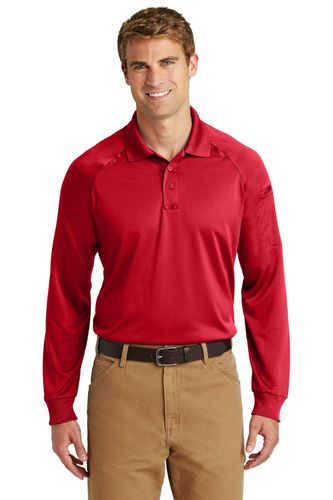 CornerStone - Select Long Sleeve Snag-Proof Tactical Polo. CS410LS image thumbnail