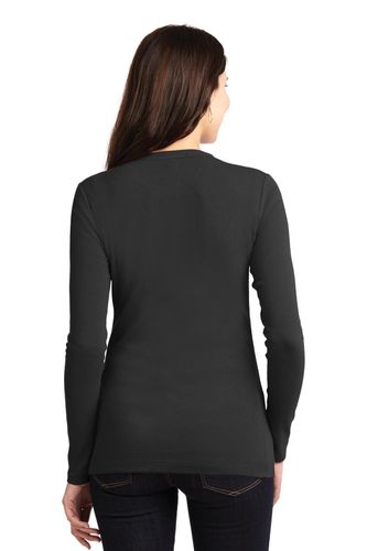 Port Authority Ladies Concept Stretch Button-Front Cardigan. LM1008 image thumbnail