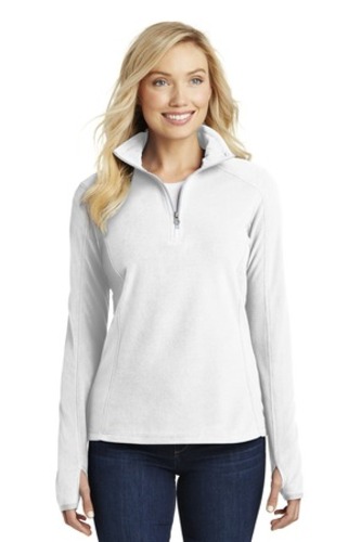 Port Authority® Ladies Microfleece 1/2-Zip Pullover. L224 image thumbnail